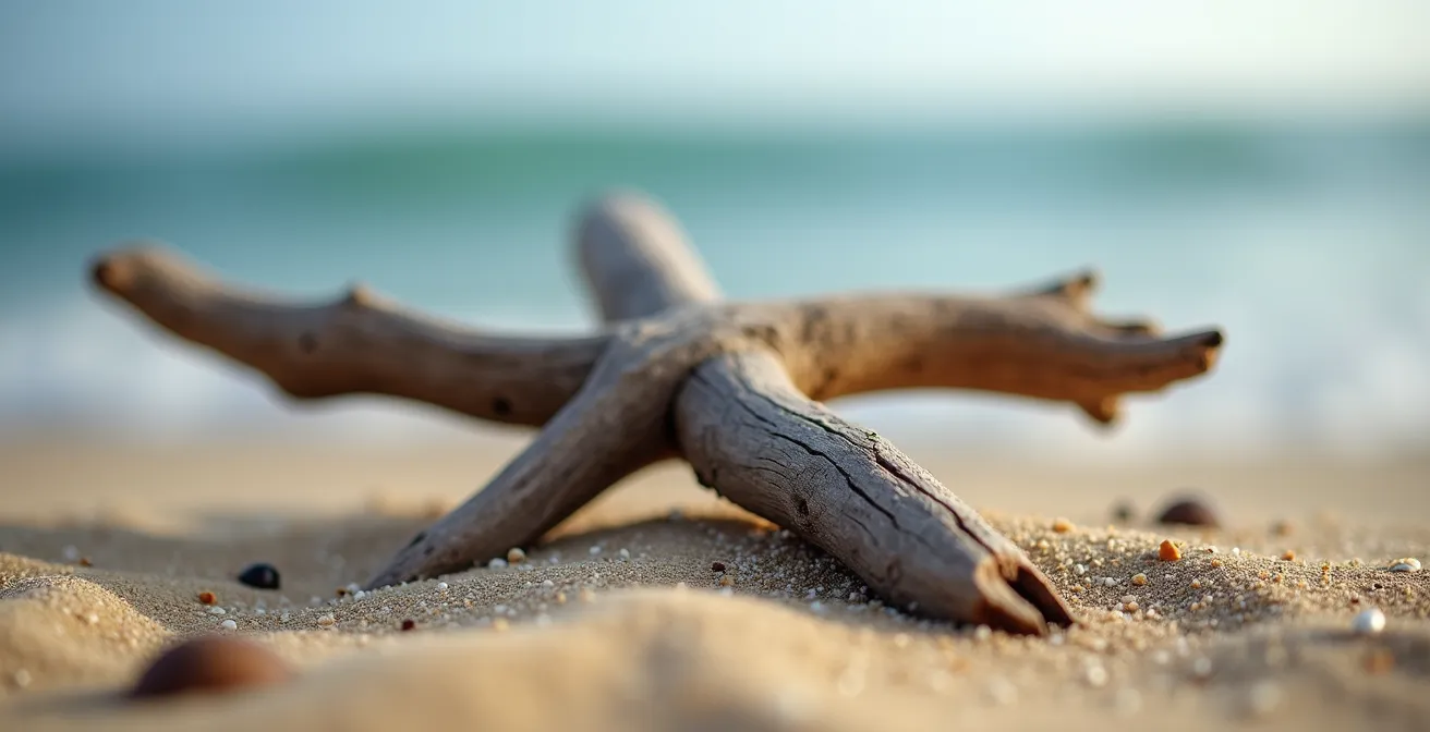 Vue cartographique stylisée montrant la presqu'île de Crozon comme un système de hub et rayons
